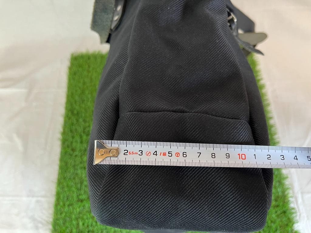 nanamica ブリーフケース 黒 日本製 CORDURA