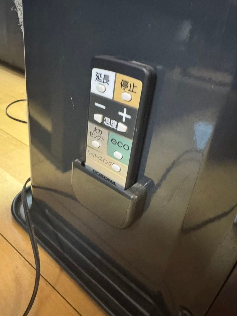 CORONA　石油ファンヒーター　リモコン付き　FH-WZ5717BY　暖房器具