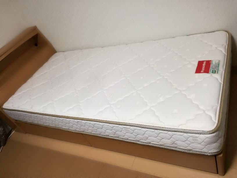 シングルベッド　マットレス付