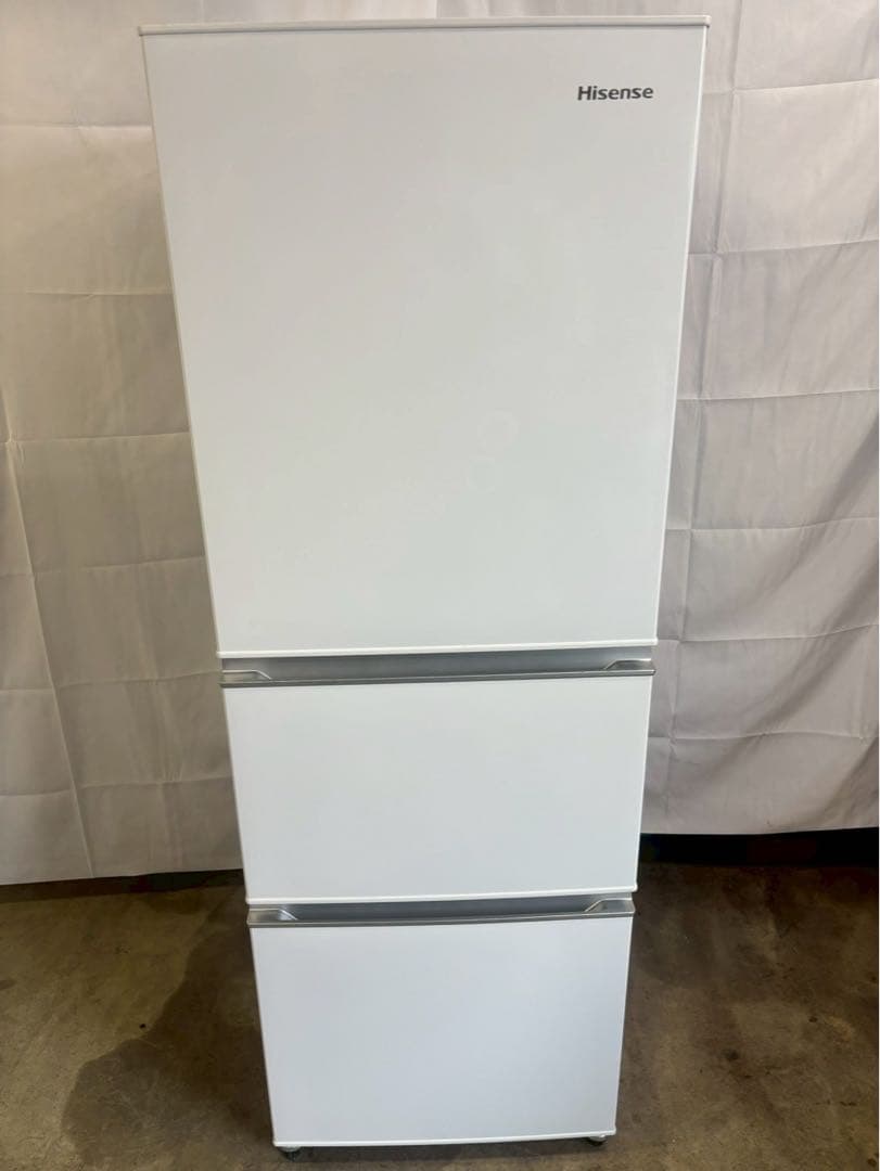 【ms】Hisense 3ドア冷蔵庫 HR-D2801W 2020年製