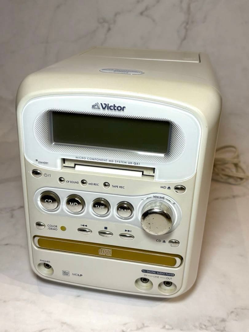 Victor WX-021 ミニコンポ ホワイト