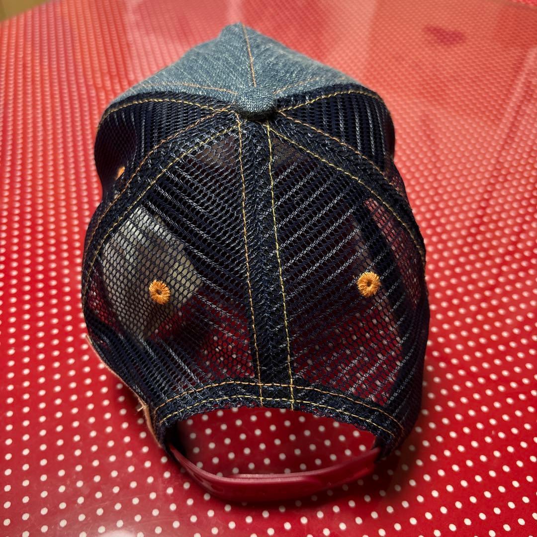 PALACE EVISU ロゴ＆ダイス刺繍メッシュキャップ