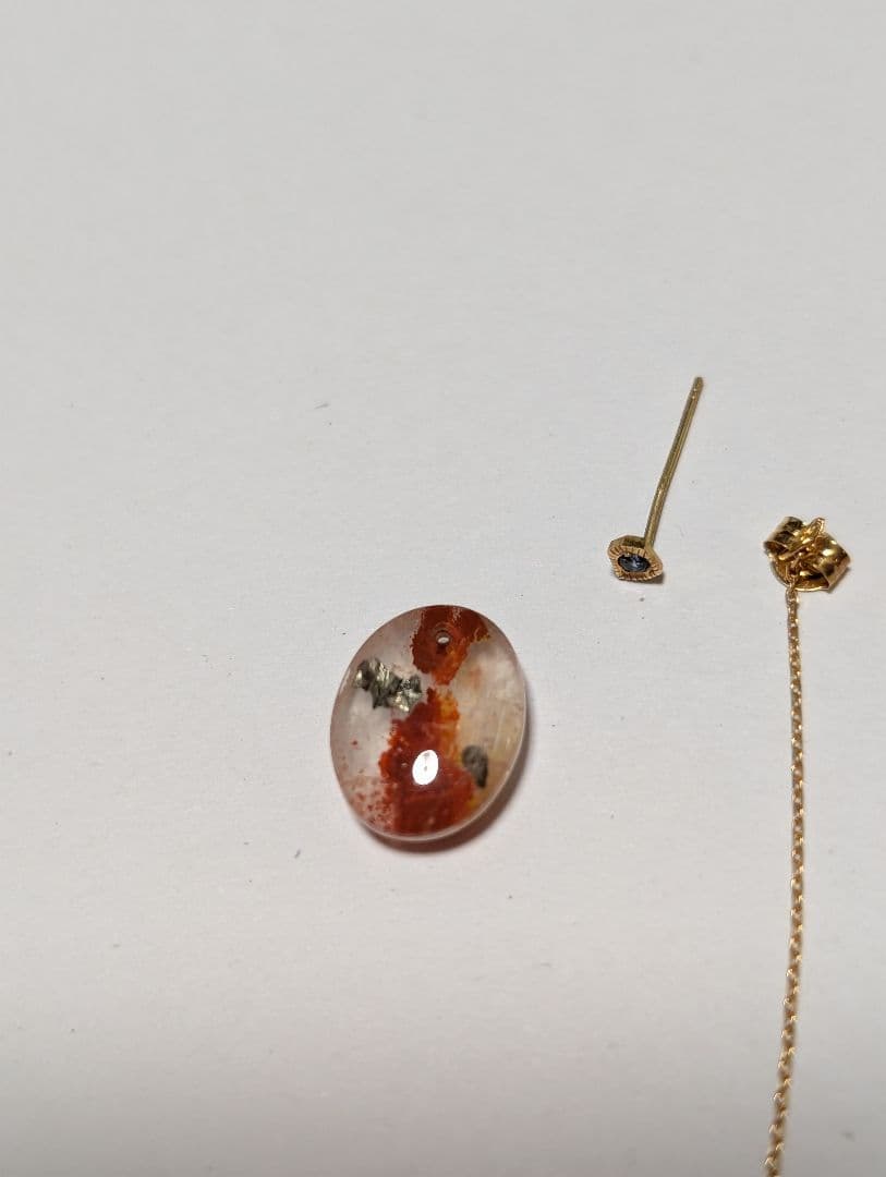 MONAKA Jewellery　モナカ　フラットピアス　錦鯉