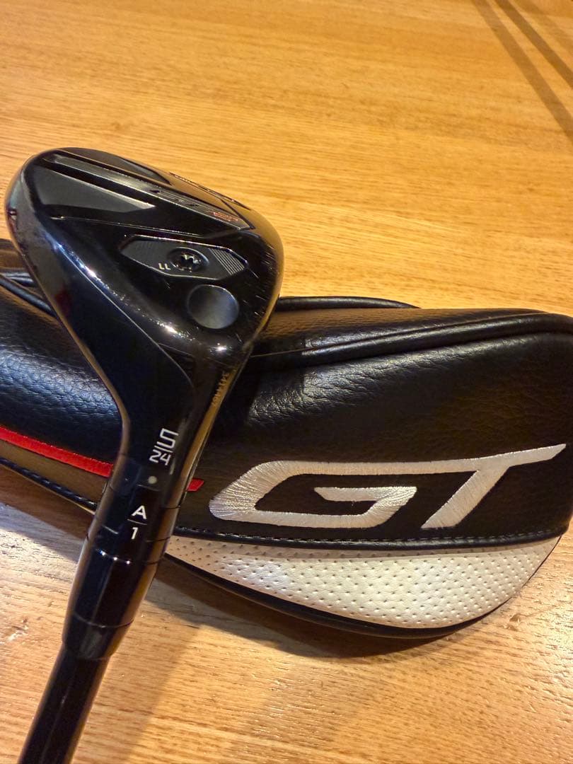 タイトリスト　GT2 ユーティリティメタル　5番24° カスタムシャフト