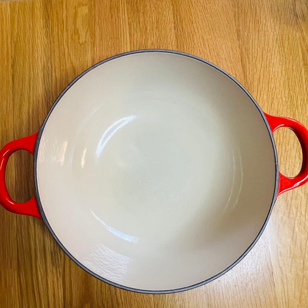 【メープルチップ】ル・クルーゼ マルミット 22cm チェリー レッド 鍋