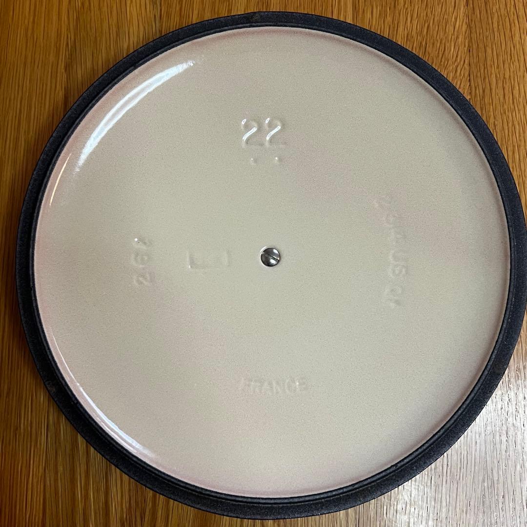 【メープルチップ】ル・クルーゼ マルミット 22cm チェリー レッド 鍋