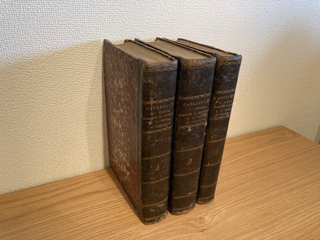 1840年　ナポレオン遠征記　全3巻揃