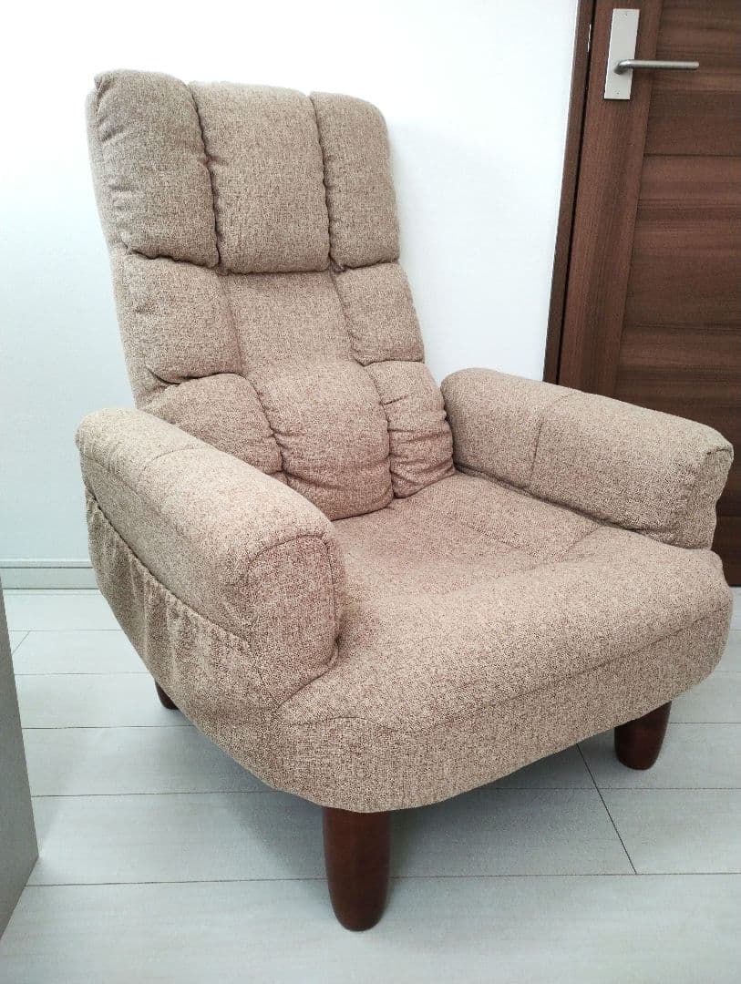 最終値下げ！リクライニングソファ　座椅子　1人用