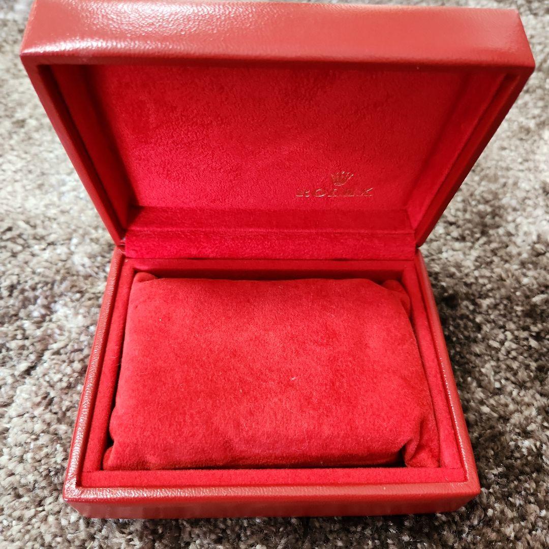 B⑧ロレックス 14.00.02 ROLEX 箱と　レザーケース 赤