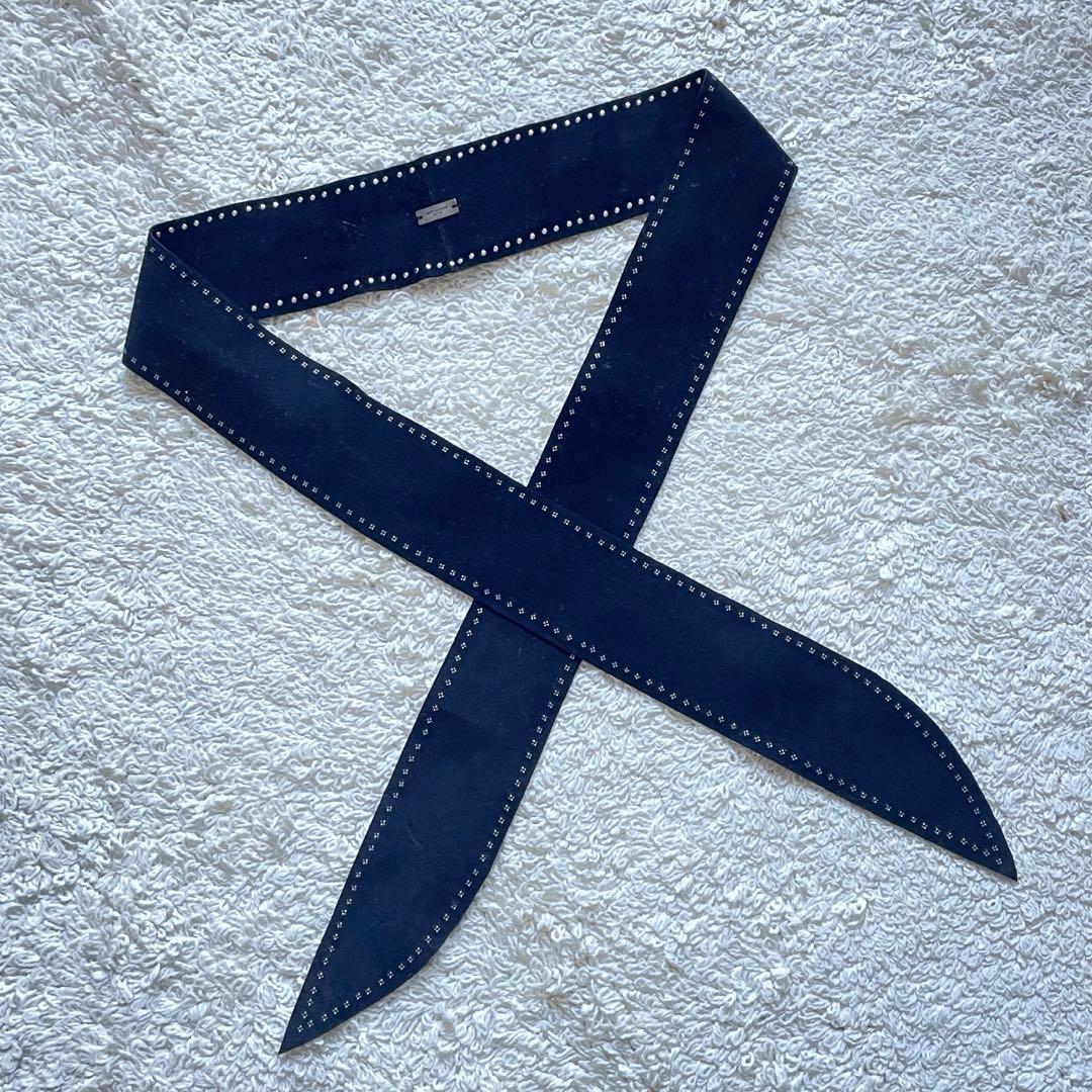 SAINT LAURENT スタッズ スカーフ