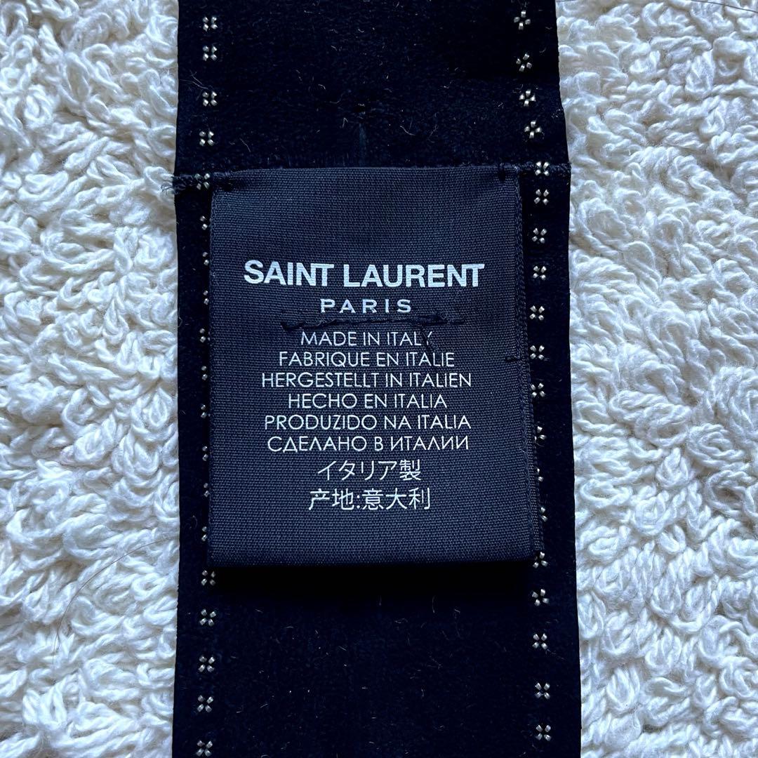 SAINT LAURENT スタッズ スカーフ