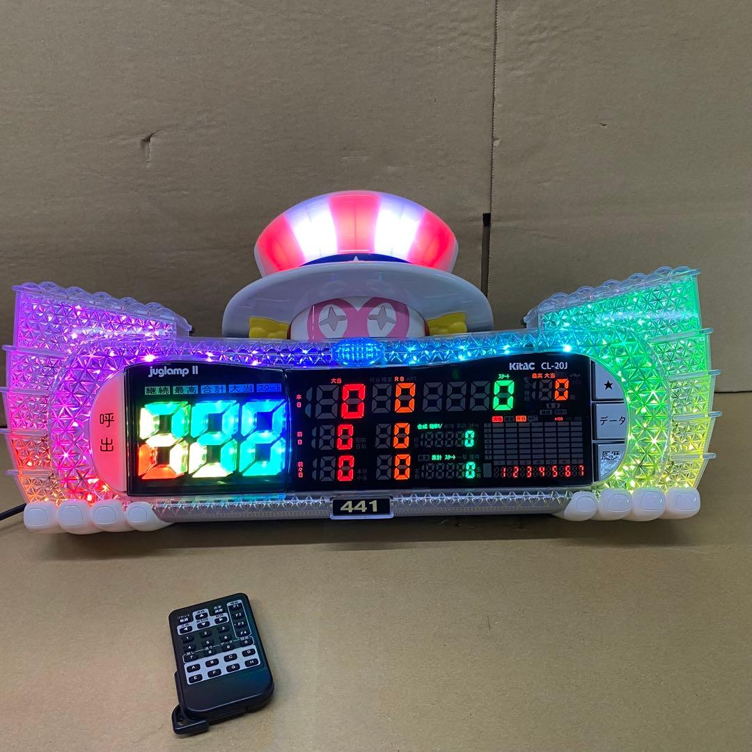 家庭用加工済み！ データカウンター ジャグランプ2　スロット用　リモコン付き