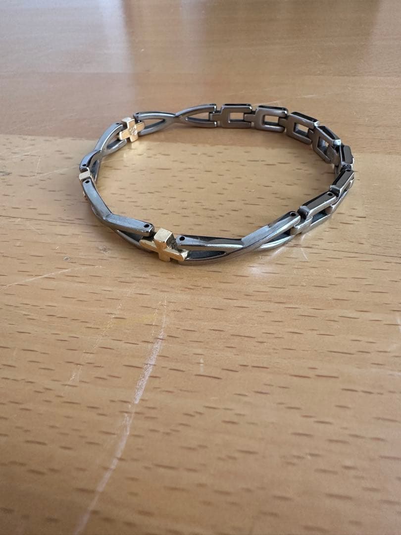 BAMBI K18/チタン 医協 ブレスレット 約13g