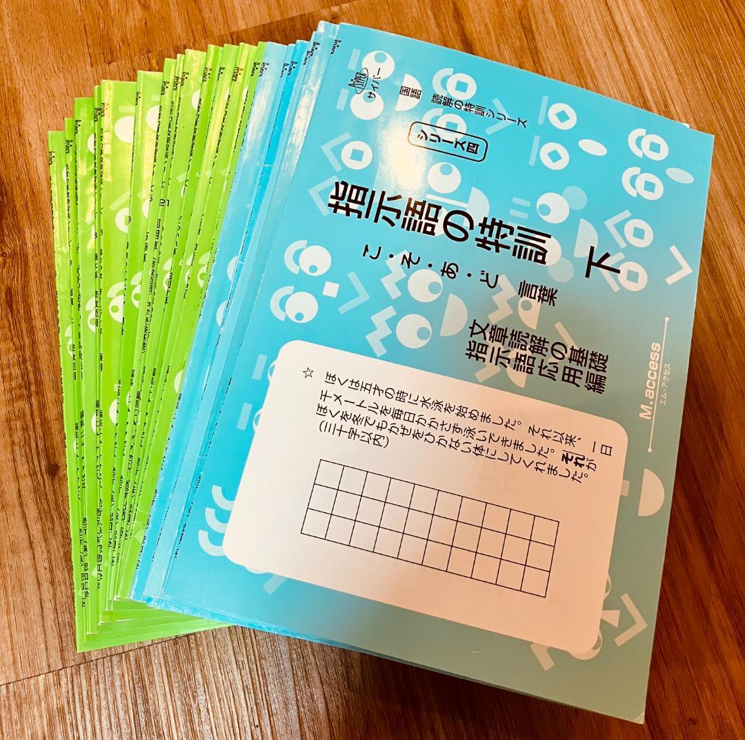 【未記入】サイパー 思考力算数練習帳シリーズ 国語 読解の特訓シリーズ 20冊
