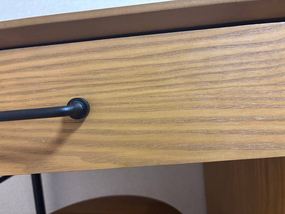 【中古品】ブラウン　引き出し付き ドレッサー