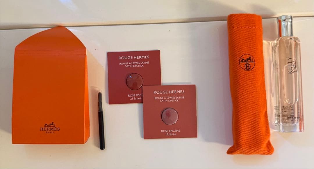 HERMES 香水、リップ