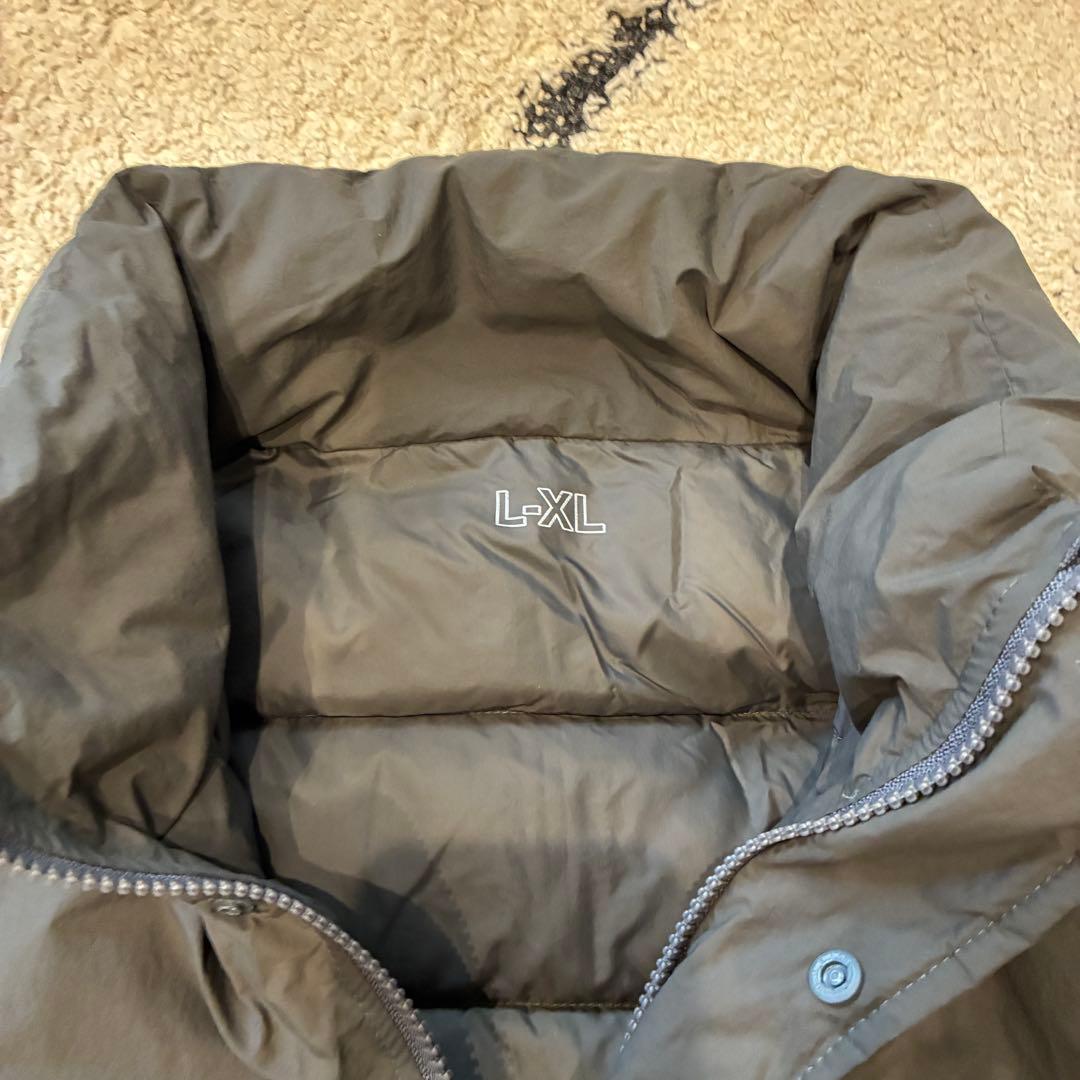 美品　MUJI LABO ダウンジャケット グレー 21aw