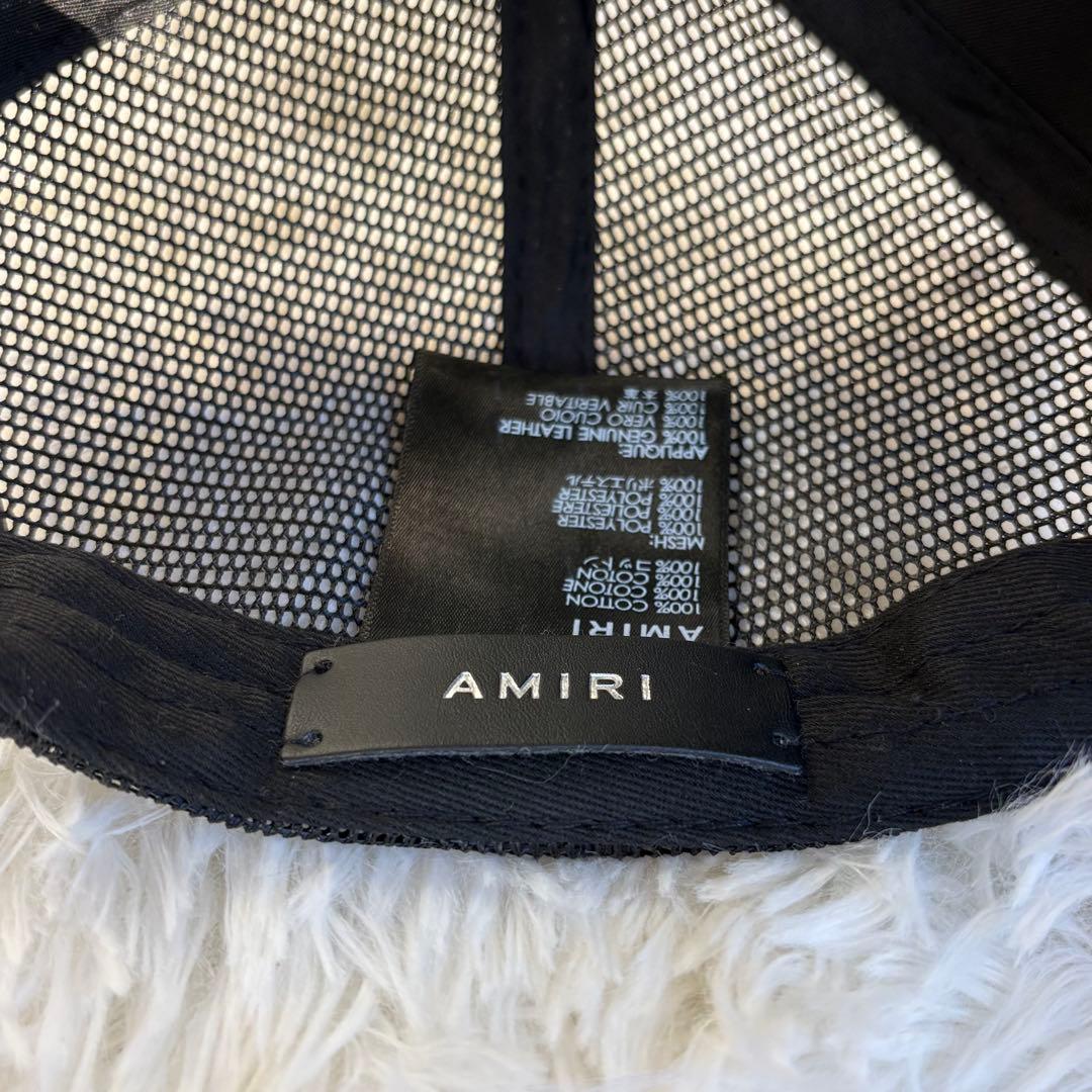 アミリ AMIRI 黒 キャップ