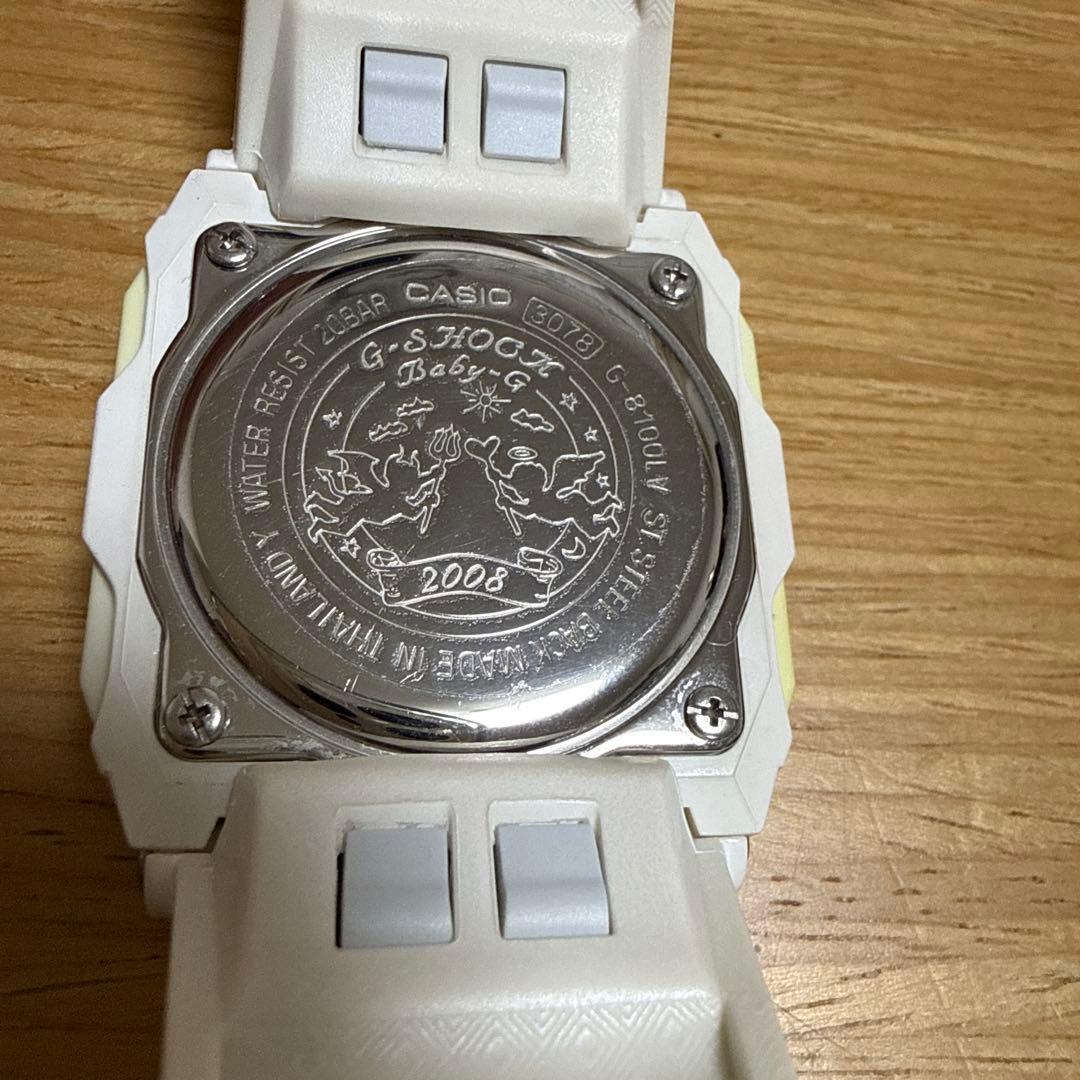 CASIO G-SHOCK G-8100 LV ホワイト