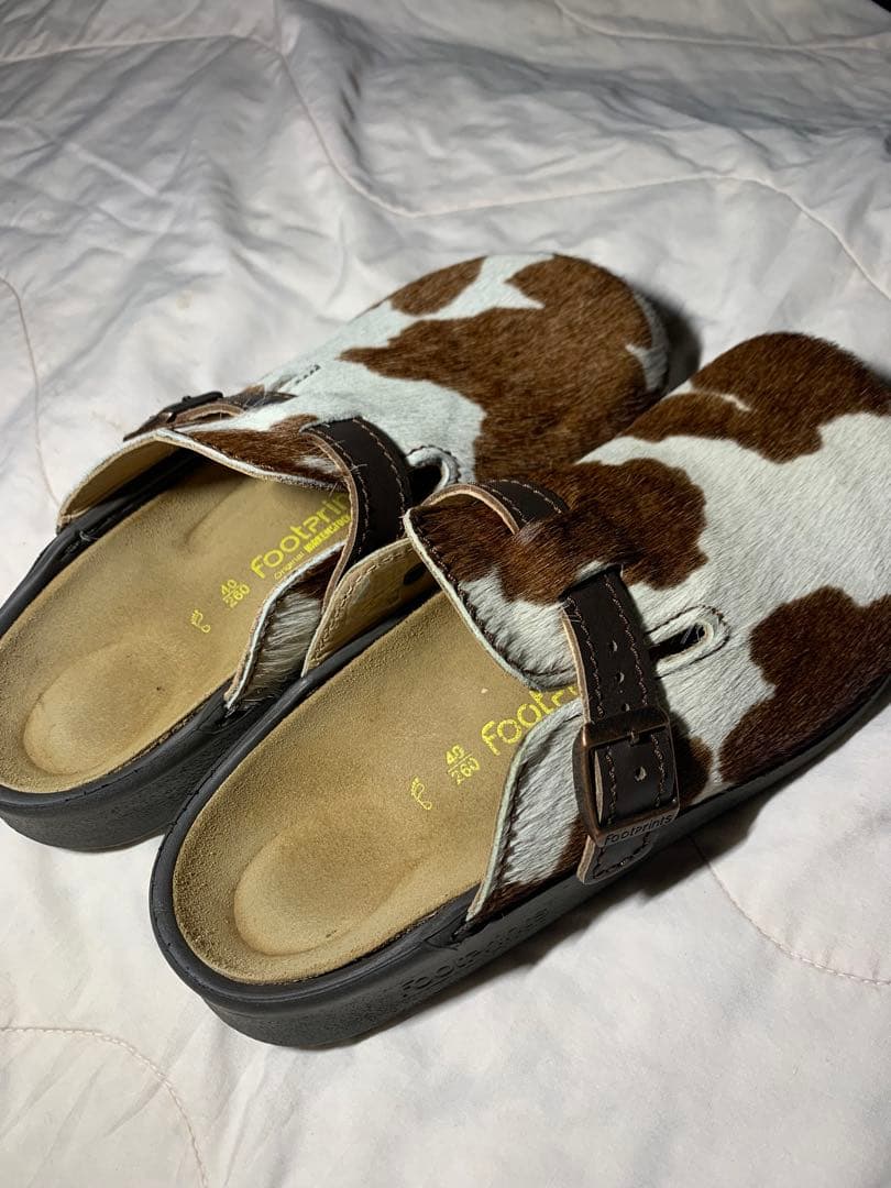 超希少 廃盤 ビルケンシュトック ビルキー ハラコ 牛柄 サンダル 26㎝