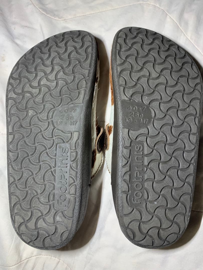 超希少 廃盤 ビルケンシュトック ビルキー ハラコ 牛柄 サンダル 26㎝