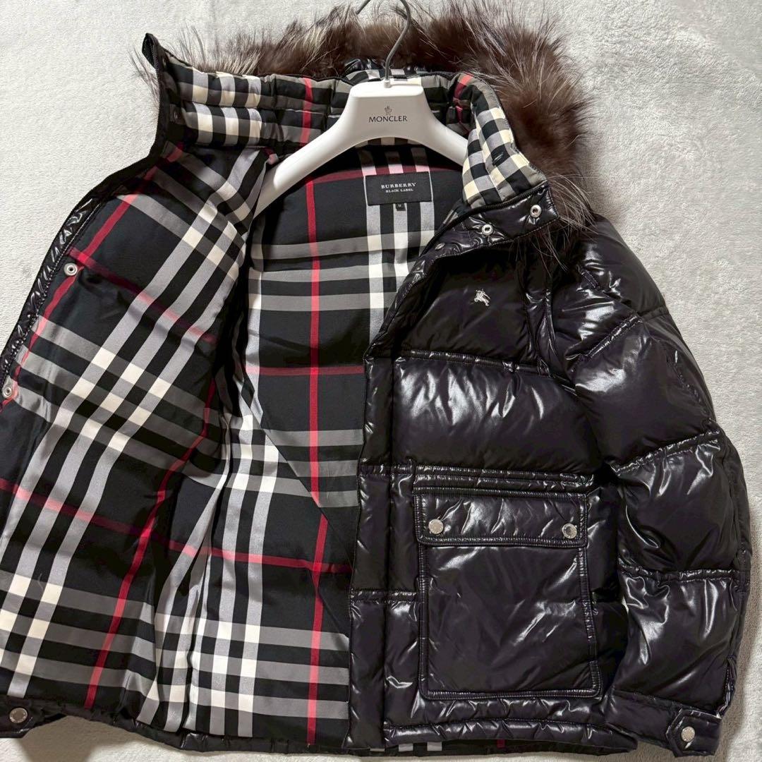 BURBERRY BLACK LABEL 3way ダウンジャケット Y2K