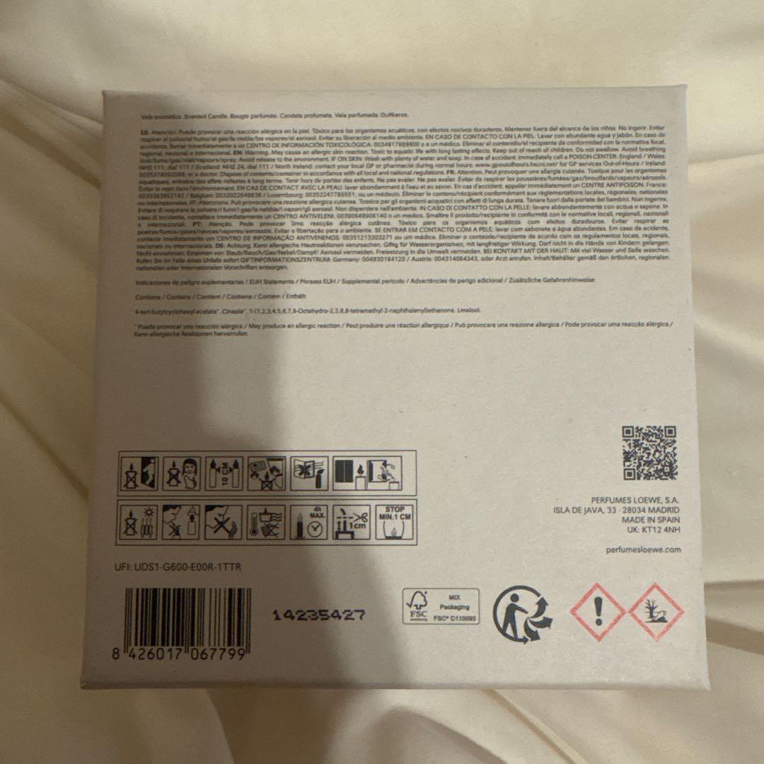 LOEWE オレガノ キャンドル スモール