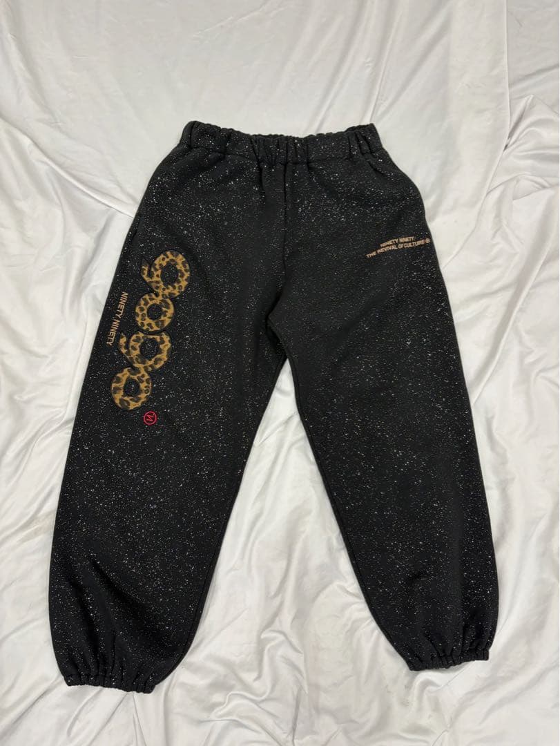 パンツ 9090 girl OG Logo Glitter Sweat Pants