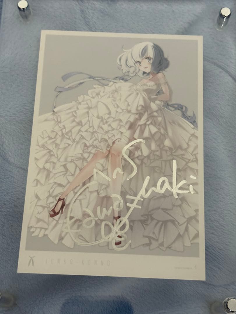 ゾンビランドサガ スマートアートプリント 紺野純子 直筆サイン入りポストカード付