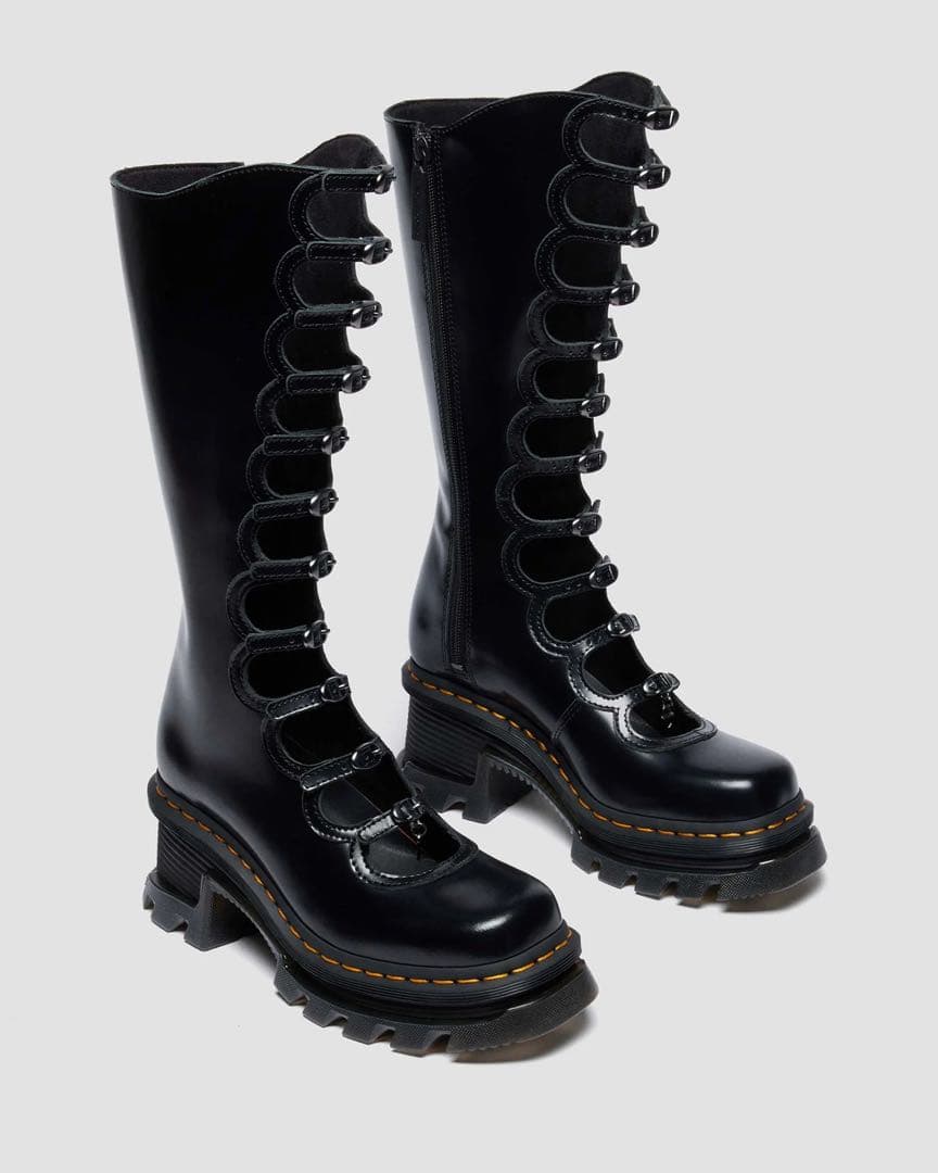 Dr. Martens x Marc Jacobs ブラックロングブーツ 箱付き