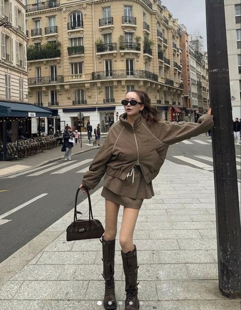 THE TOÉ❤︎Brixton Track Jacket 美品　定価以下