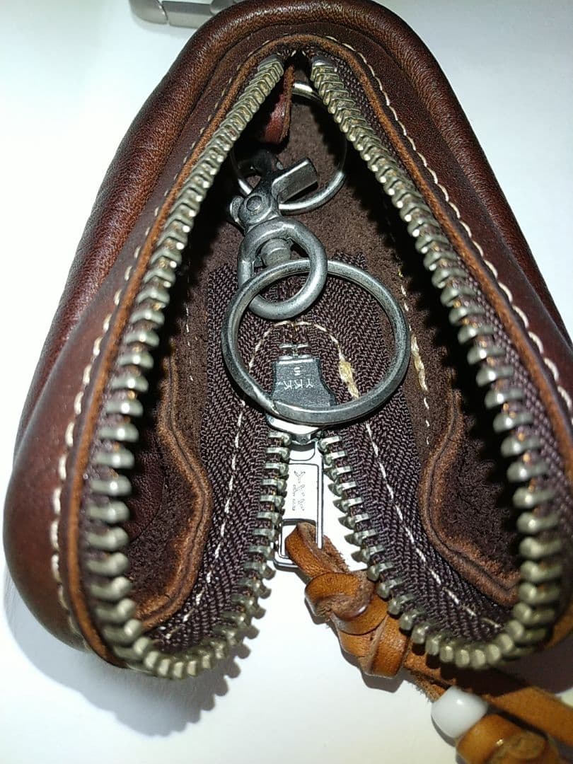 レッドムーン 巾着型キーケース