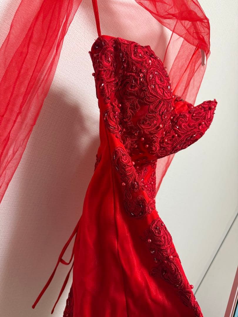 Eau Sovage 刺繍 チュール ロング キャバドレス マーメイドドレス