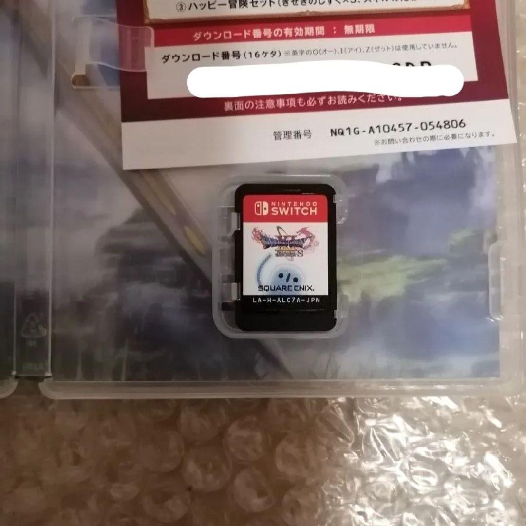 (Switch) ドラゴンクエストXI S (夢のゴージャス版) 付属品未使用