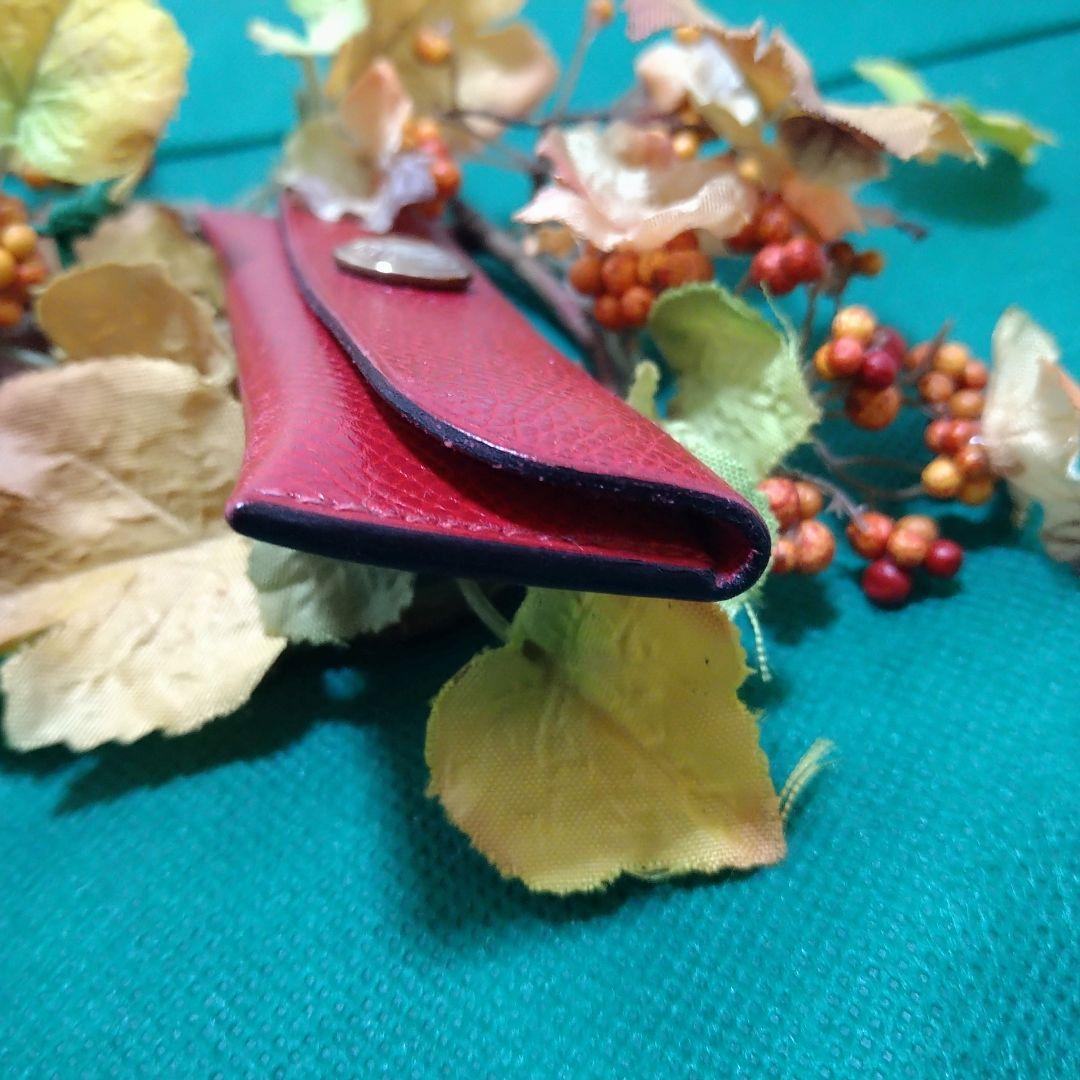 エルメス⭕️HERMS バッファローホーン　くし　櫛　コーム　レザーケース付