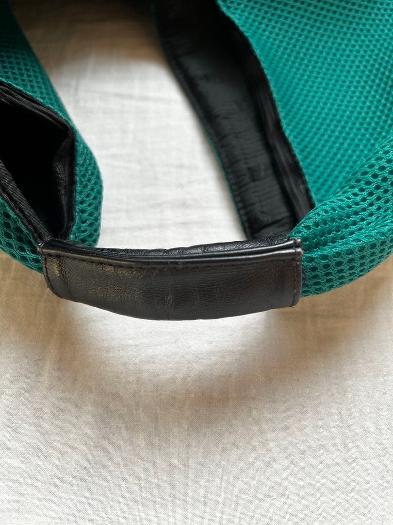 MM6 Maison Margielaメッシュジャパニーズトートバッグ グリーン