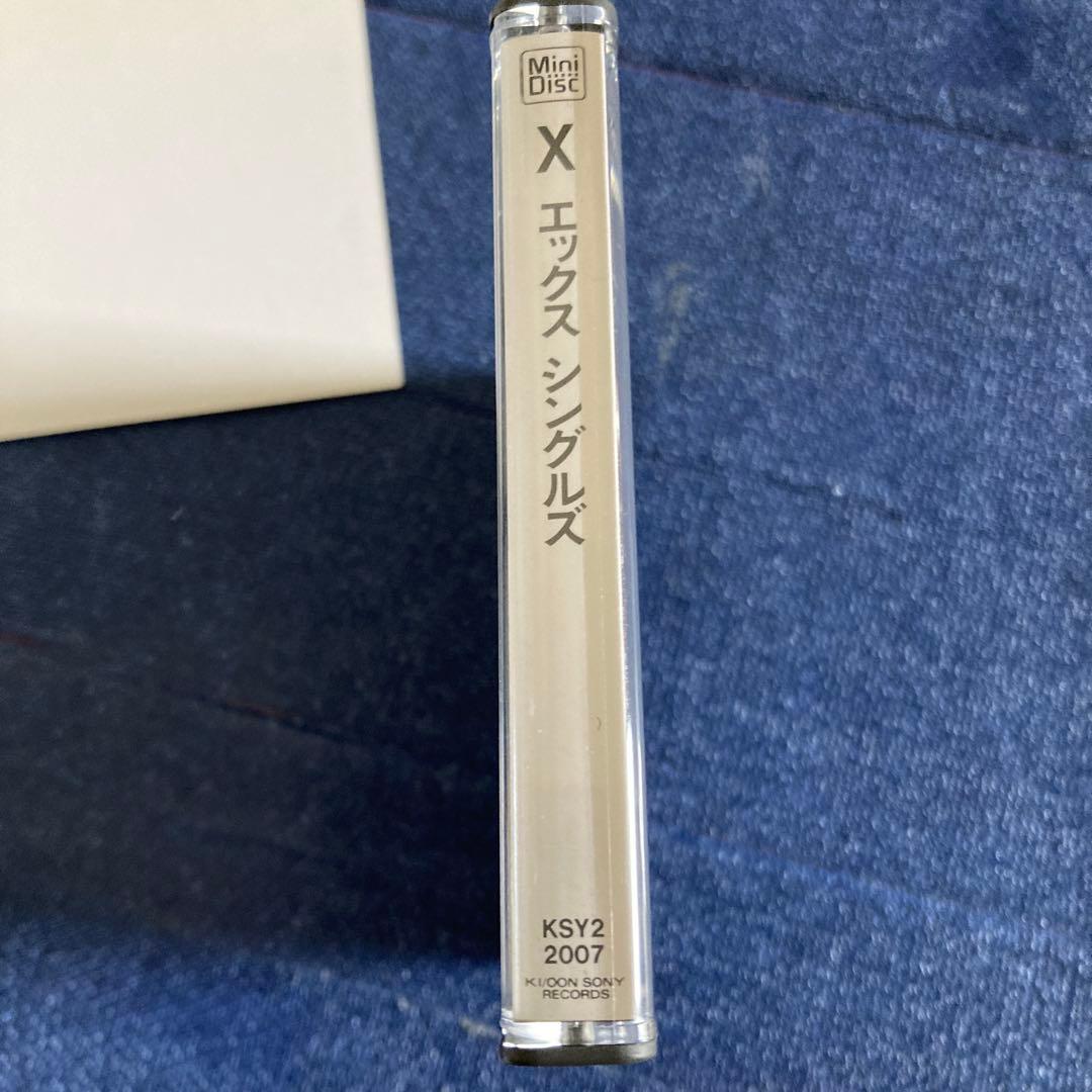 X エックス　x japan シングルズ　ミニディスク プロモ盤　ベスト