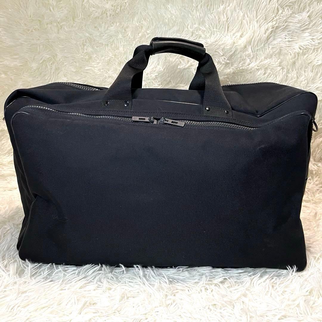 【美品】PORTER アングル ダッフルバッグ 2way 大容量 ブラック