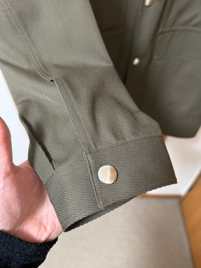 MBハイエンド尾州ウールカバーオール カーキ サイズM