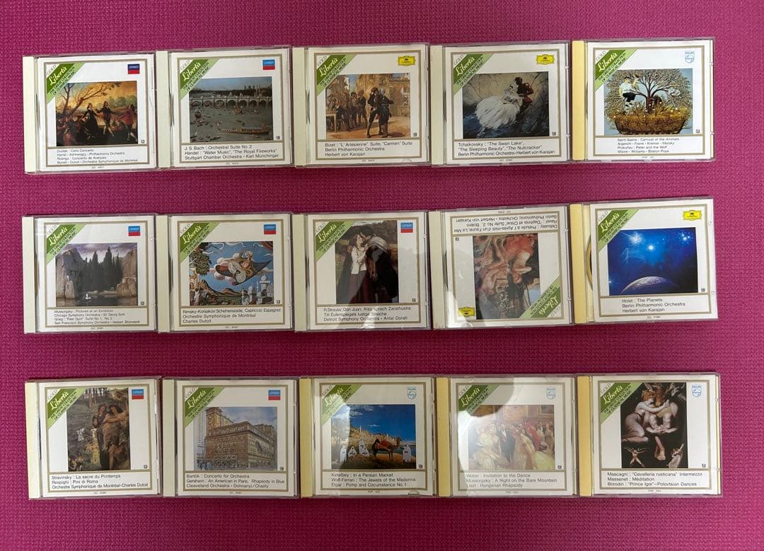 世界名曲選集 クラシック全集 1〜70巻　ゴールドディスク盤