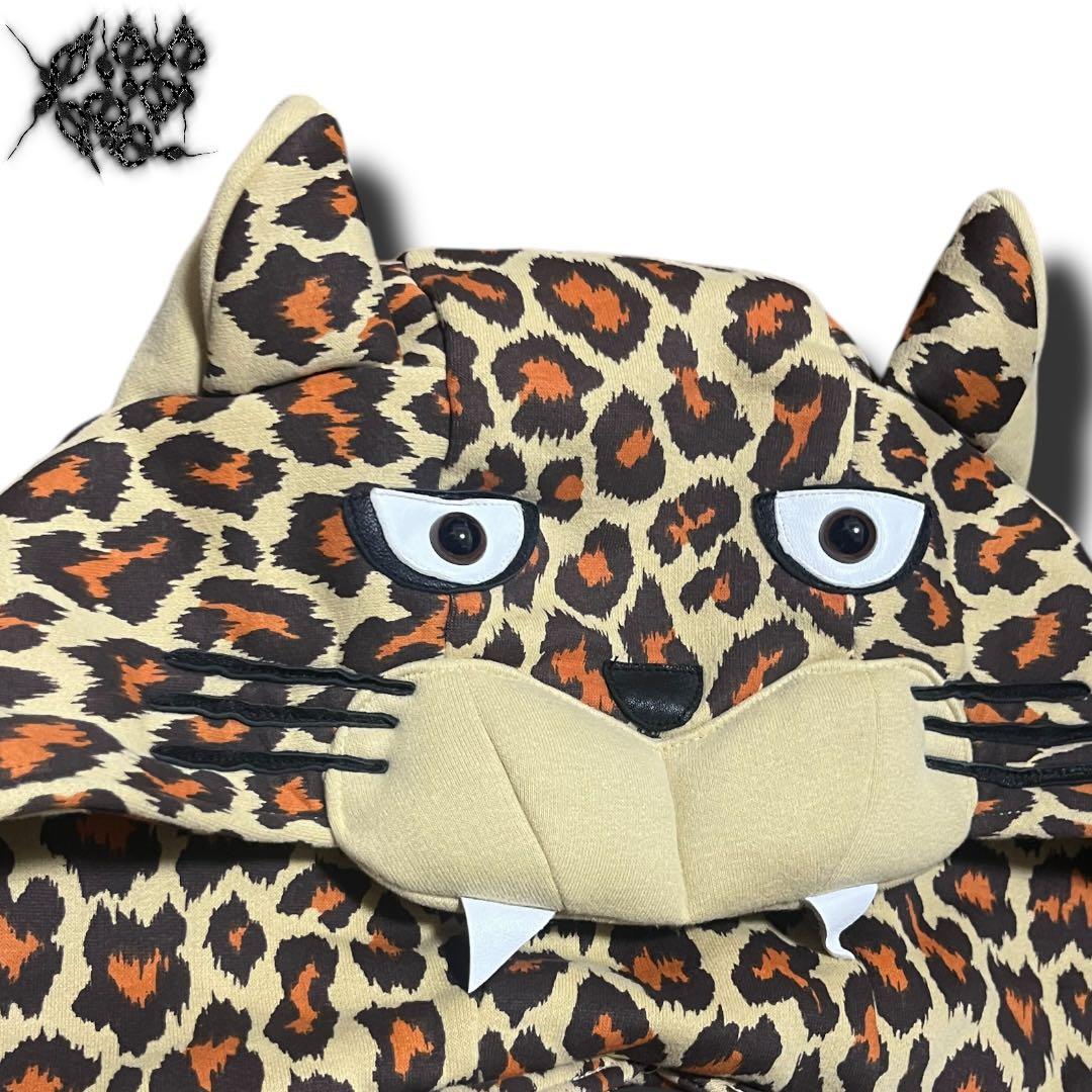 Adidas×Jeremy Scott Tiger Face Hoodie