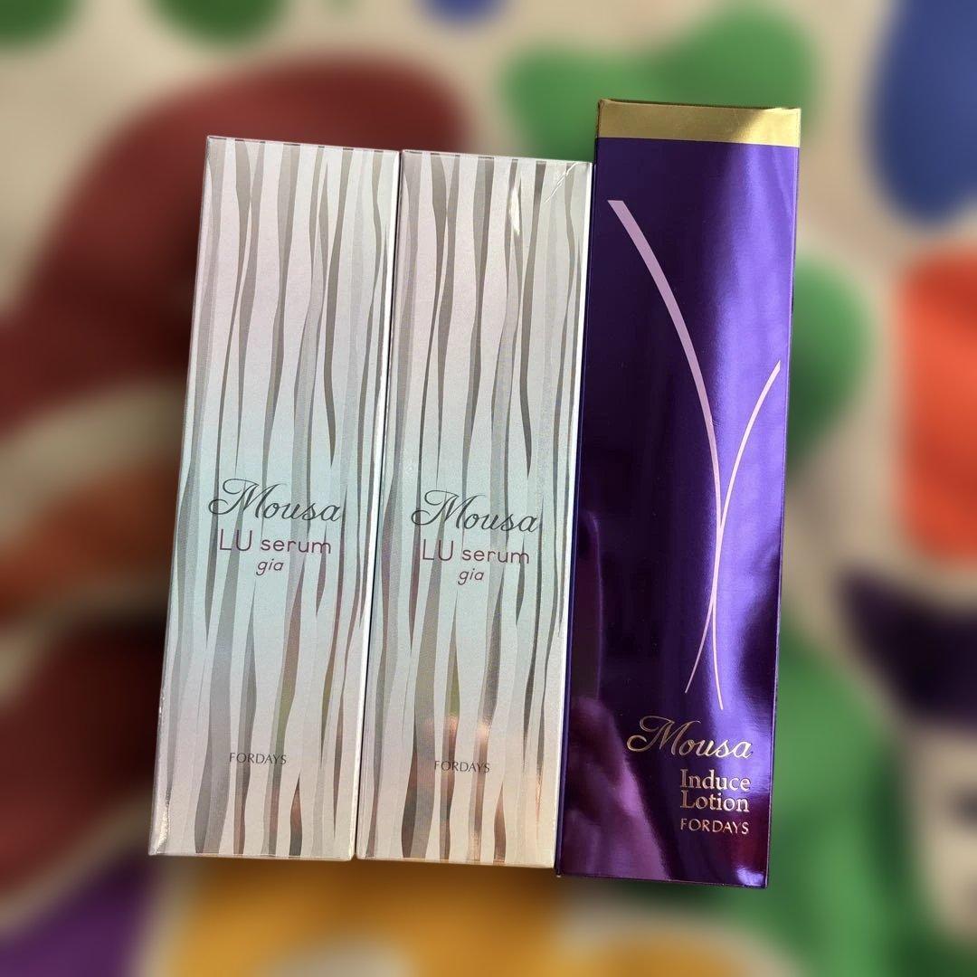 ムーサ LU セラム gia 2本 + インデュース ローション 100ml1本