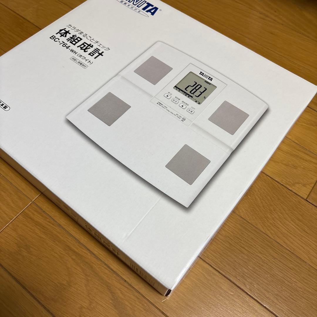 タニタ　体組成計 BC-764-WH 新品、未使用品