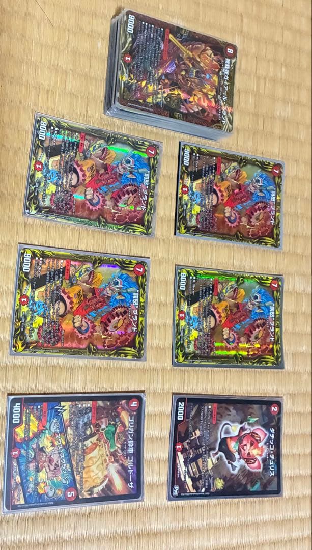 デュエルマスターズ 引退品 デッキ 9個 スリーブ その他カード値下げ可能‼️
