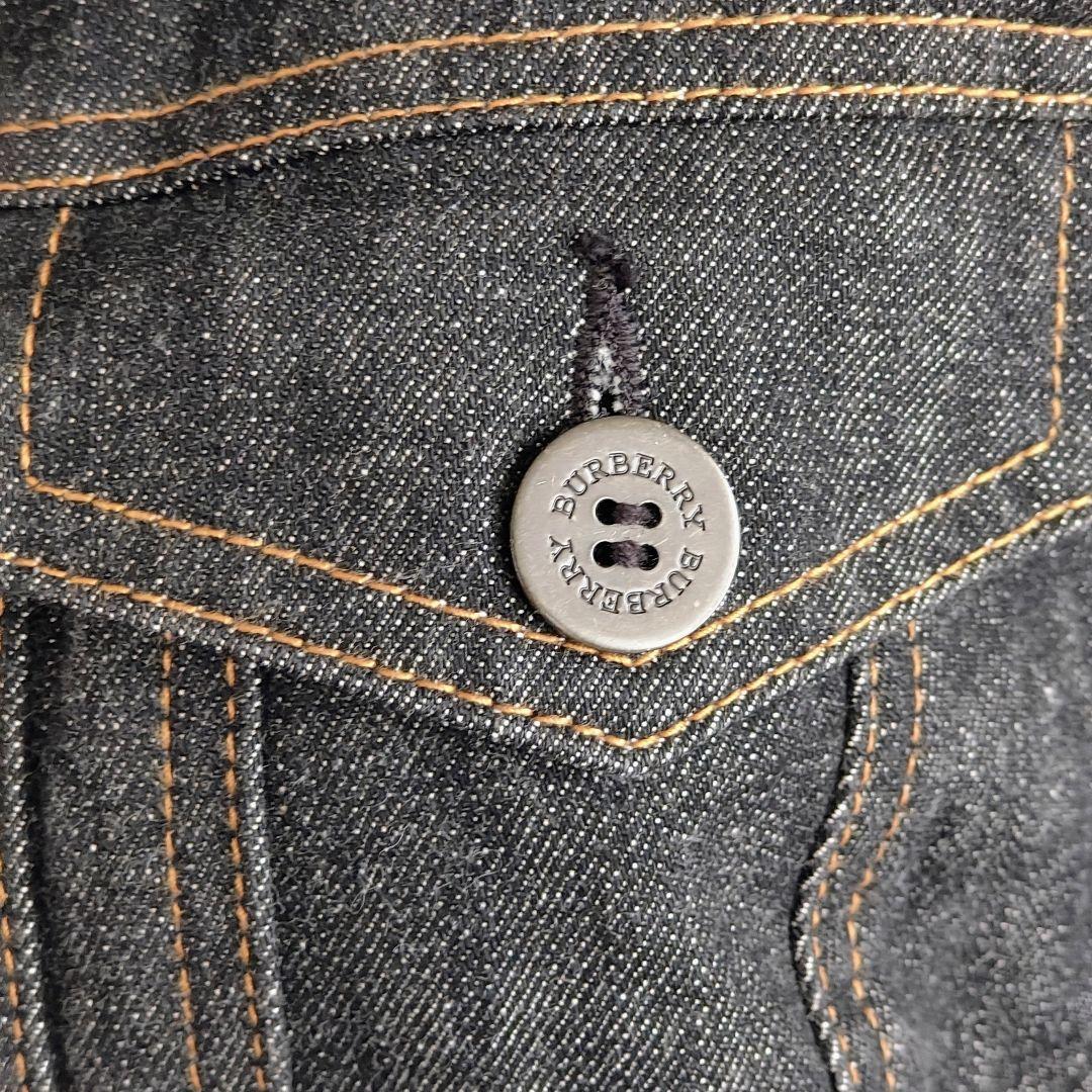 バーバリーロンドン Gジャン デニムジャケット ノバチェック Mサイズ