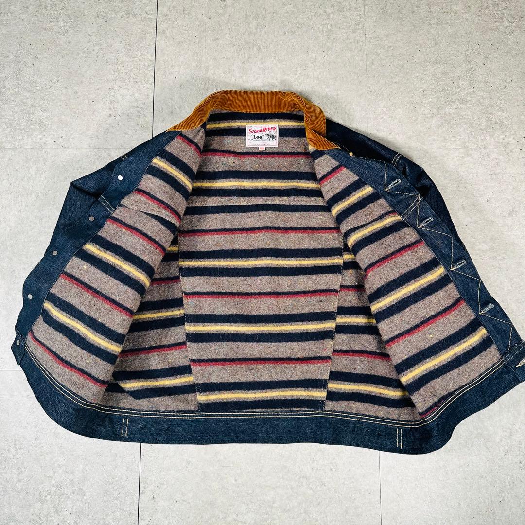 Lee リー スーパーサイズド ストームライダー ボア デニムジャケット S