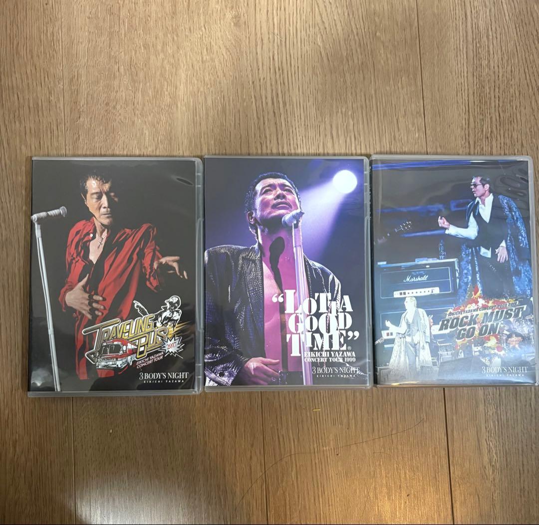 矢沢永吉/3 BODY'S NIGHT DVD BO 3枚組