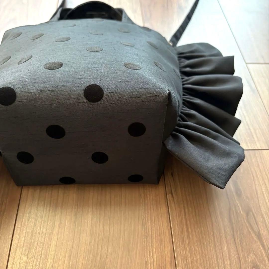 ハンドメイド ♡ フリルバッグ フリフリトート フリルショルダー