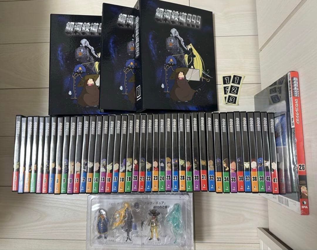 【全41巻セット＋特典付き】銀河鉄道999 ディアゴスティーニ DVDおまけ有