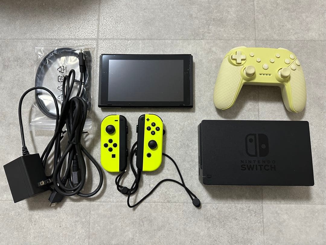 Nintendo Switch 本体 イエロー ジョイコン付き